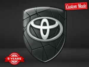 Toyota Adesivi e Decalcomanie Auto Stile Premium Regolabili